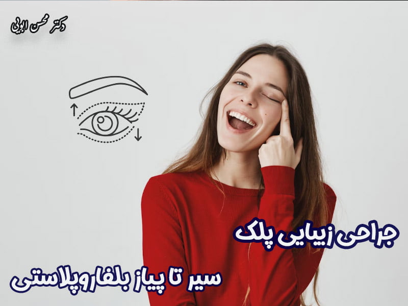 جراحی زیبایی پلک - دکتر محسن ابویی